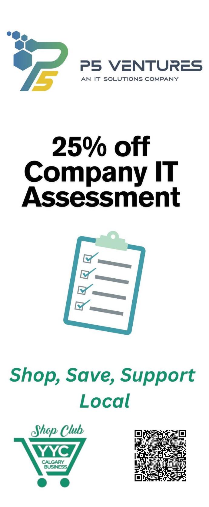 25% Off IT Assessment